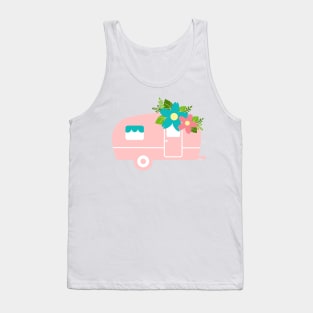 Floral Car Cute Tank Top